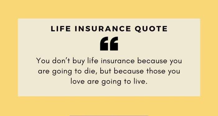 21+ Quotes About Life Insurance (Insurance Quotes) - Succedict